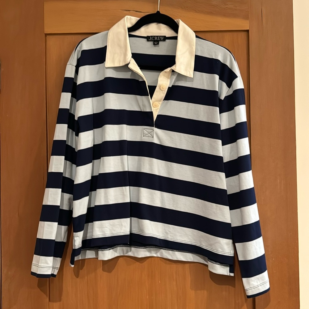 J. Crew Rugby Shirt size large